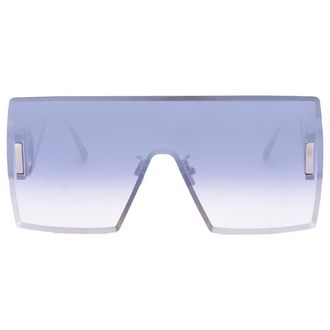 Dior 30MONTAIGNE M1U Grey Mirror Shield Ladies Sunglasses CD40102U 16C 143