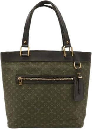 Louis Vuitton Pre-owned Tote Bags, female, Green, Size: ONE SIZE Pre-owned Monogram Mini Lucille GM Tote Bag