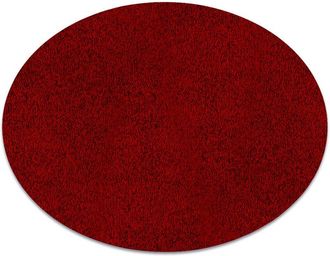 RugsX Tappeto cerchio eton rosso red rotondo 200 cm