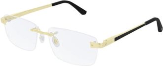 Cartier Glasses, unisex, Yellow, Size: 57 MM Optical Frame