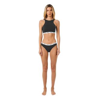 Lonsdale Dames/Dames Katoenen Sportbeha (Zwart)