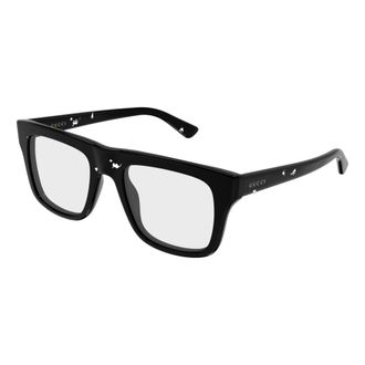 Gucci Rechthoekig Optisch Montuur - Heren - Accessoires - Bruin - Maat: 51 MM