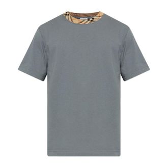 Burberry T-Shirts, male, Gray, Size: 2XL Ryan T-shirt