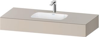 Duravit Qatego Lavabo Encastrado Con Consola, 1200x550x170mm, - Duravit