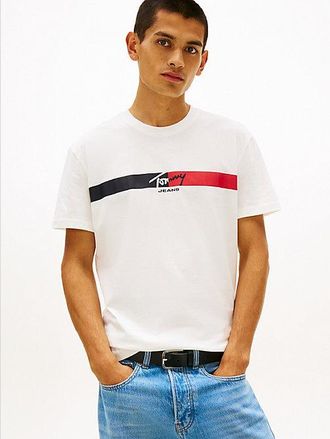 Tommy Hilfiger Signature Logo Jersey T-Shirt