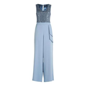 Vera Mont Dames, Jumpsuits & Playsuits, Blauw, Maat: XL