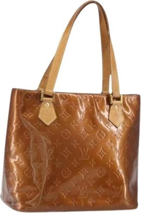 Louis Vuitton Pre-owned Tote Bag - Dames - Vintage Shopper - Bruin - ONE Size - Leer - Vintage