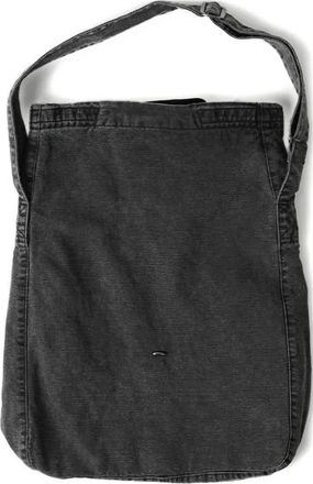 Our Legacy canvas shoulder bag - Black