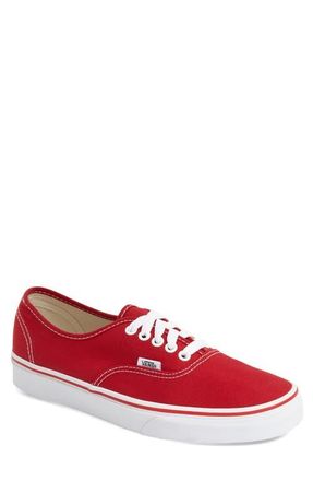 Vans Authentic Sneaker in Red at Nordstrom, Size 10.5 Womens