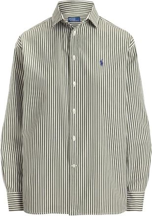 Polo Ralph Lauren Klassiek Overhemd - Dames - Overhemden - Veelkleurig - M - Katoen - Overhemden
