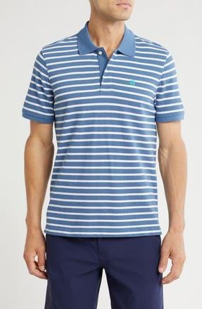 Brooks Brothers Mariner Cotton Piqu&eacute; Polo in Blue/White at Nordstrom Rack, Size Xx-Large
