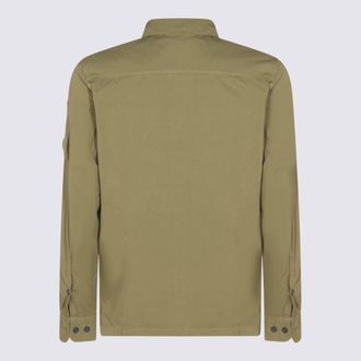 C.P. Company Mens Shirts Dried Herb _100 % Co