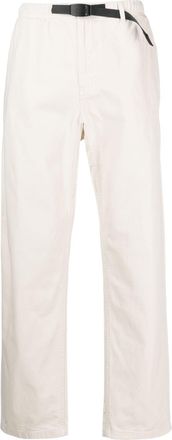 Gramicci belted loose-fit trousers - men - Cotton - S - Neutrals