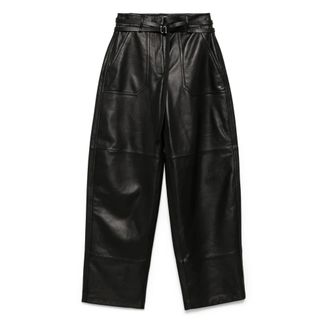 Sportmax Sportmax, Straight Trousers, female, Black, Size: 2XS Womens Pants with Hidden Front Closure