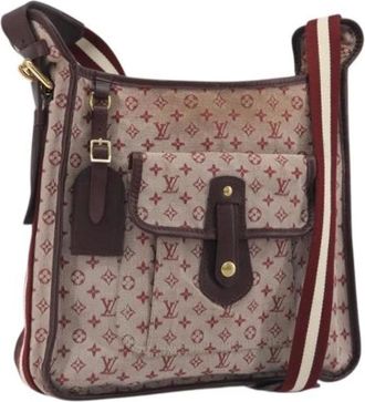 Louis Vuitton Borsa a tracolla Monogram Mini in tela Pre-owned - - Pre-owned - Donna - Rosso - ONE SIZE