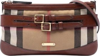 Burberry Borsa a spalla Peyton Pre-owned - - Pre-owned - Donna - Beige - ONE SIZE