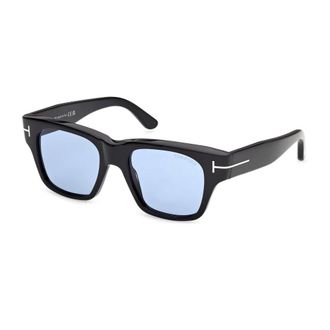 Tom Ford Sunglasses, male, Black, Size: 53 MM Caine Sunglasses