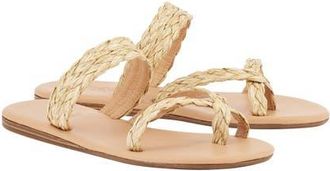 Ancient Greek Sandals Daphnae Raffia Sandal in Natural at Nordstrom, Size 35