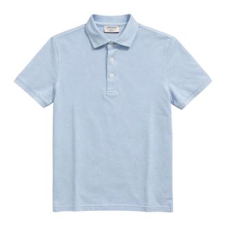 Gran Sasso Polo Shirts, male, Blue, Size: XL Classic Polo
