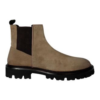 HUGO BOSS Chelsea Boots, male, Brown, 8 UK, Julyo_Cheb_SDE