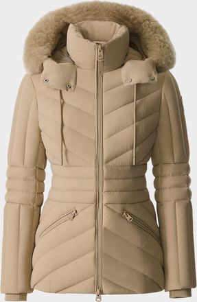 Mackage Nadia-SH Quilted Down Jacket with Detachable Hood