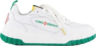 Casablanca Low-Top Sneaker - Heren Mens Court Sneaker - Gr. 8 - in Weiß - für Damen
