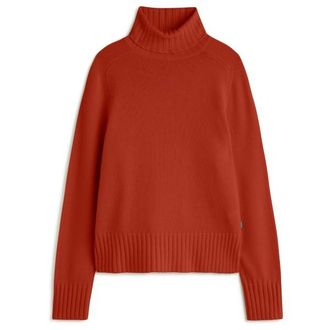 Ecoalf Caqui Knit Wollpullover f&uuml;r Damen | rot