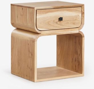 Sklum Comodino Ferni in legno 40x35 cm SKLUM