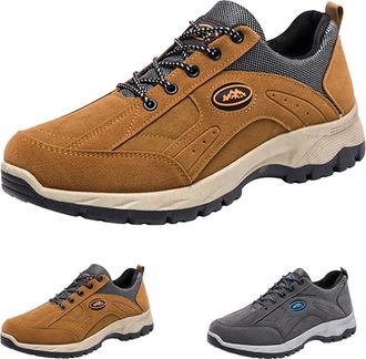 Generic Mens Casual Shoes, Sporty, Trainers, Men, Breathable Sports Shoes, Feather-light, Plain Work Shoes, Fashion Jogging Shoes, Non-Slip Mens Trainers, Fee