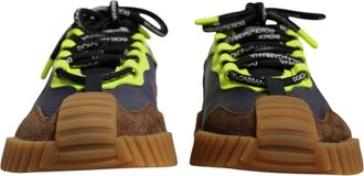 Dolce & Gabbana Multicolor Nylon Low Top NS1 Sneakers Mens Shoes