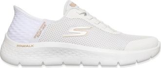 Skechers Slip-ins GO Walk Flex - Grand Entry - Dames - Hardloopschoenen - Wit - 37 1/2 EU - Fitness