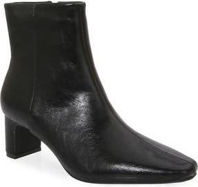Berness Crinkle Textured Bootie in Black at Nordstrom Rack, Size 10