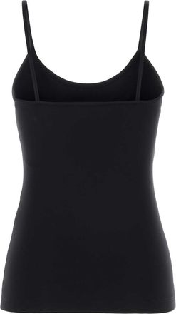 Off-white Womens Stamp Tank Top Black Nylon Elastane Sweater