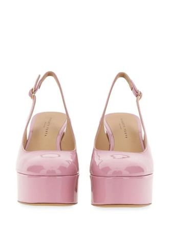 Roberto Festa Milano Hohe Schuhe - Havana Slingback - Gr. 40 (EU) - in Rosa - f&uuml;r Damen