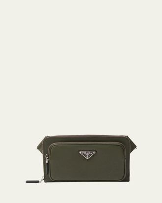 Prada Mens Saffiano Belt Bag