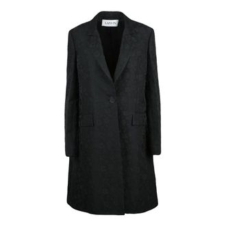 Lanvin Donna, Cappotti, Nero, S, new