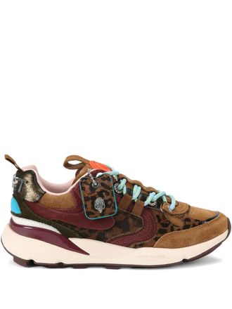 Kurt Geiger Sneakers Kurt Runner leopardate - Marrone