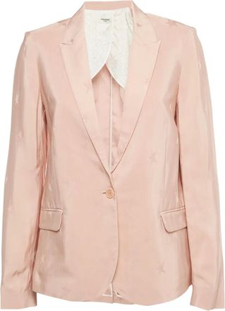 Zadig&Voltaire Blazer con stampa - Rosa
