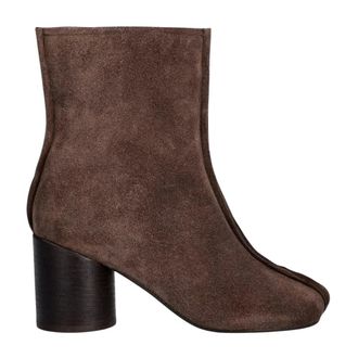 Maison Margiela Stivaletti Anatomic Stitch-Toe in camoscio - - Shoes - Donna - Marrone - 40 EU