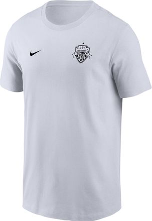 Nike Trinity Rodman Washington Spirit Nike Mens NWSL Soccer T-Shirt in White | M11332P240WSNS-WHT