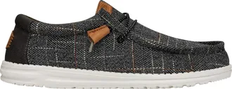Hey Dude Wally 40402-030 Mens Gray Moc Toe Slip On Casual Shoes SHOP742