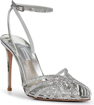 Le Silla Womens Silver Embrace 110 Mm Sandals Polyamide