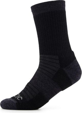Stoic Merino Double Layer Crew Socks Multifunktionssocken - Unisex | schwarz