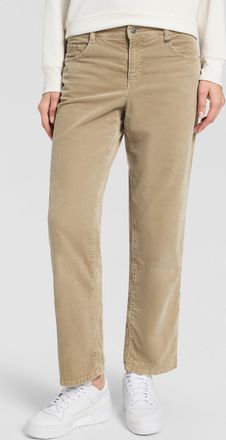MAC Broeken Cordhose MAC GRACIA, Damen, Gr. 34, L&auml;nge 34, windspray beige, Cord, Obermaterial: 98% Baumwolle, 2% Elasthan, straight fit kn&ouml;chelfrei, Hosen Cordhos