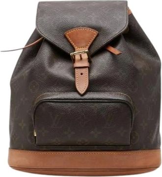 Louis Vuitton Pre-owned Backpacks, female, Brown, Size: ONE SIZE Pre-owned Vintage Monogram Backpack