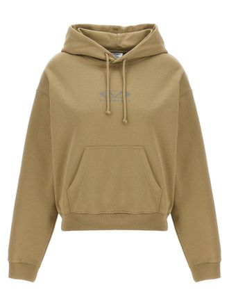 VETEMENTS Womens Oval Logo Hoodie