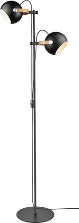 Halo Design Flexible Stehlampe d.c. Schwarz/Eiche, 150 cm