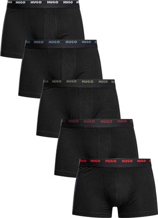 HUGO BOSS 5-Pack Katoenen Stretchboxers, Grijs