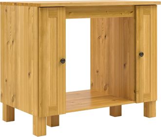 HOME AFFAIRE Herdumbauschrank »Alby2« Mit Metallgriffen, Breite 100 cm, ohne E-Geräte