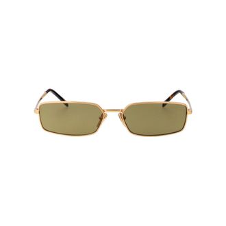Prada Stijlvolle zonnebril voor modieuze uitstraling - Dames - Accessoires - Geel - Maat: 59 MM